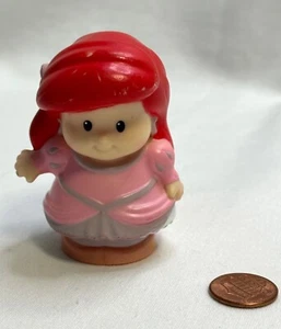 Little People Disney Principessa Ariel Sirenetta Figura di Ricambio Vestito Rosa - Foto 1 di 6