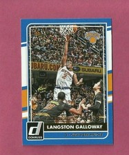 2015-16 DONRUSS LANGSTON GALLOWAY STAT LINE INSERT #148 NEW YORK KNICKS 084/118 