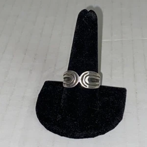 Sterling Silver .925 Spoon Style Band Ring Size 9.5 7.25 grams - Picture 1 of 4