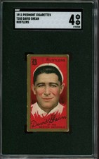 1911 T205 GOLD BORDER DAVID SHEAN RUSTLERS SGC 4 VG-EX GGR5802