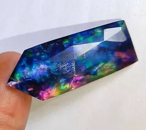 31,10 ct natürlicher Ammolith Fancy Opal - wie Bio Doublet selten lose Edelstein - Bild 1 von 10