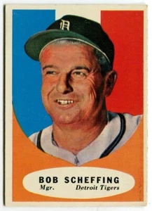 1961 Topps #223 Bob Scheffing Detroit Tigers - Picture 1 of 2