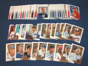 2003 DIAMOND KINGS BASEBALL LOW SET WITH ALL THE SP'S COMPLETE 1-176 (18-46)