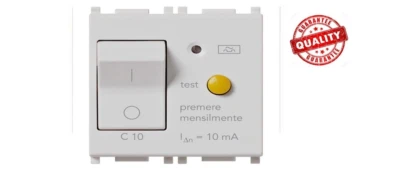 Interruttore Magnetotermico differenziale vimar 14411.10 10mA salvavita plana - Immagine 1 di 4