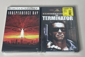 2 brand new dvds independence day and the terminator bundle sealed - Picture 1 of 3