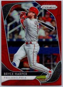 2020 Panini Prizm Red Prizm #63 Bryce Harper  Phillies 
