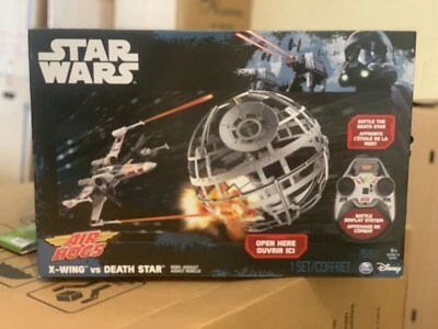 Disney Star Wars Air Hogs Rebel Assault Drones RC Flying X-Wing Vs Death Star - Image 1 of 4