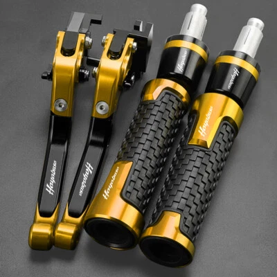 For SUZUKI HAYABUSA GSX1300R Brake Clutch Levers Handlebar Handle Grip End - Image 1 of 4