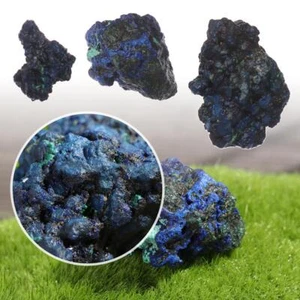 Quartz Der Heilstein Natürliches Azurit-Erz Mineralische Proben Malachite Geode - Bild 1 von 15