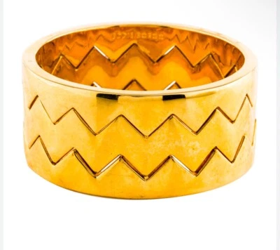 Brazaletes Eddie Borgo plateados con trampa para osos #7 Foto 1 de 4