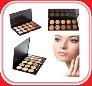 Face Cream Contour Makeup Concealer Camouflage Foundation Palette Brush Set  - Picture 1 of 35