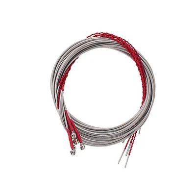 Corde in metallo 5 pezzi per strumento a 5 corde ottimo ricambio U32 (argento) - Immagine 1 di 4
