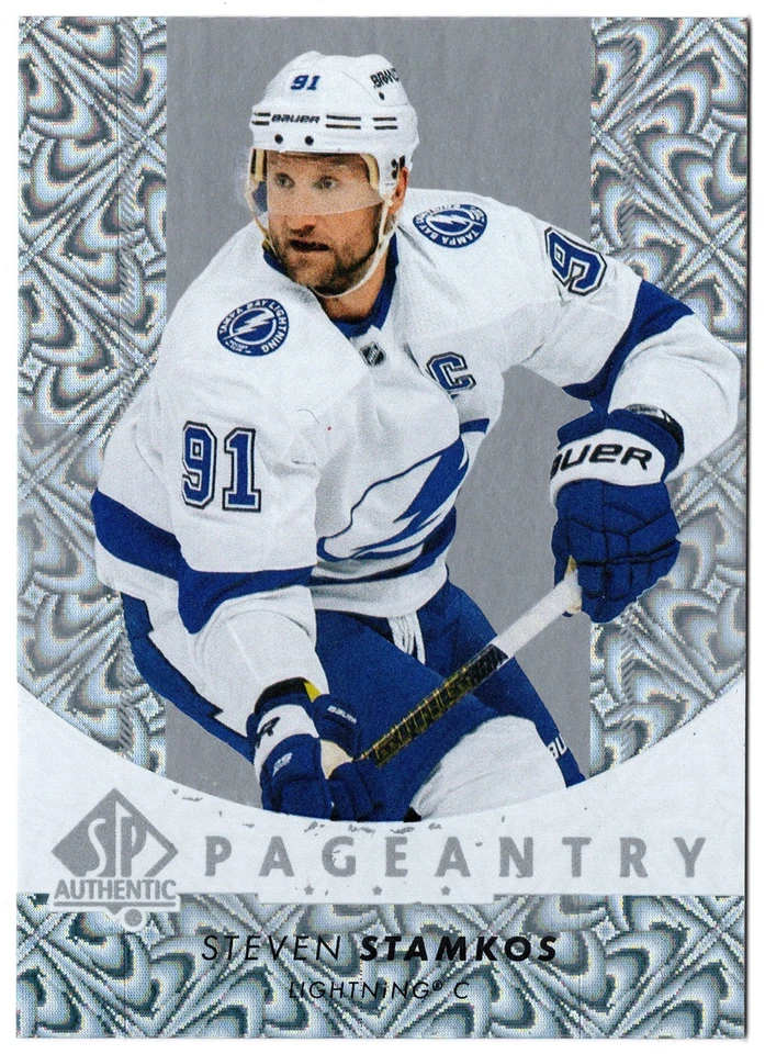 2022-23 Upper Deck SP Authentic Pageantry STEVEN STAMKOS #P-19 T.B. Lightning UD - Image 1 of 1