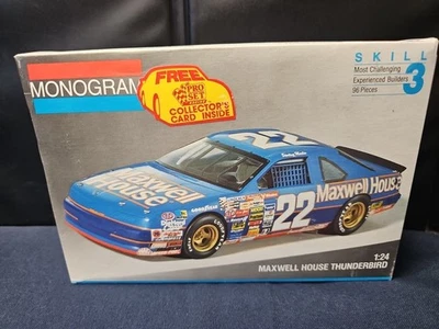 Monogram #22 Maxwell House Thunderbird Kit # 2942 1:24 New Open Box  - Image 1 of 4