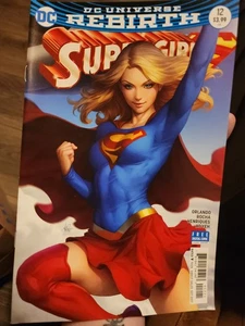 SUPERGIRL #12 (2017) PRIMERA VARIANTE ARTGERM CUBIERTA DC COMICS - Imagen 1 de 5