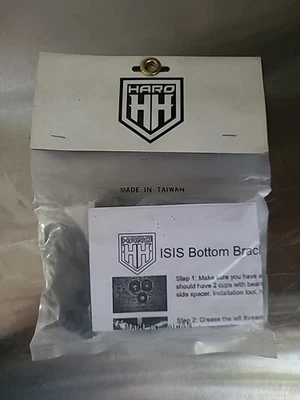 Haro BMX Sealed 19mm ISIS Bottom Bracket With Removal Tool NOS - Image 1 of 4