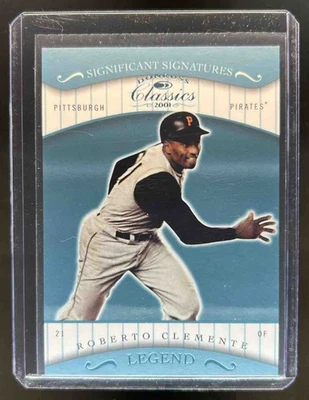 Donruss Classics 2001 Roberto Clemente Legend muestra #183 Piratas Foto 1 de 2