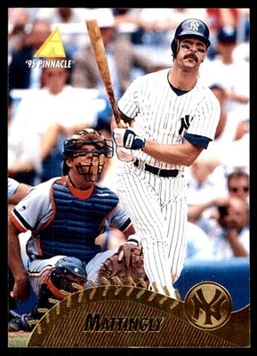 Don Mattingly 1995 Pinnacle #21 Yankees MLB LEER ENVÍO GRATUITO AutographDen Foto 1 de 2