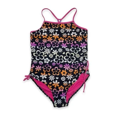 Купальник цельный Speedo для девочек с тонким ремешком синие звезды размер большой 12/14 - Изображение 1 из 4