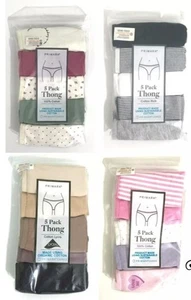 Primark ladies Thongs 5 pack Sizes S-XL knickers - Picture 1 of 4