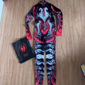 DISFRAZ SERPIENTE ROJA Caminando Diablo Talla Grande - Imagen 1 de 8