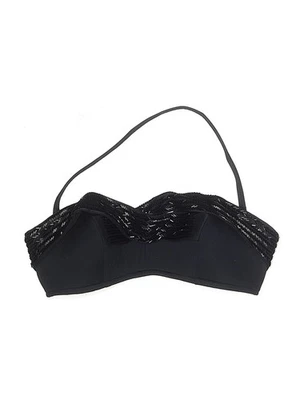 Badgley Mischka Women Black Swimsuit Top 6 - Image 1 of 2
