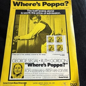 Where’s Poppa Movie Noten - Bild 1 von 3