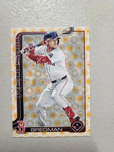 2025 Topps Series 2 - Alex Bregman Holiday Sun #583 NM Free Shipping - Picture 1 of 2