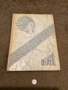 Vtg The SAPULPAN Yearbook Annual 1951 SAPULPA High School SAPULPA Oklahoma - Picture 1 of 5