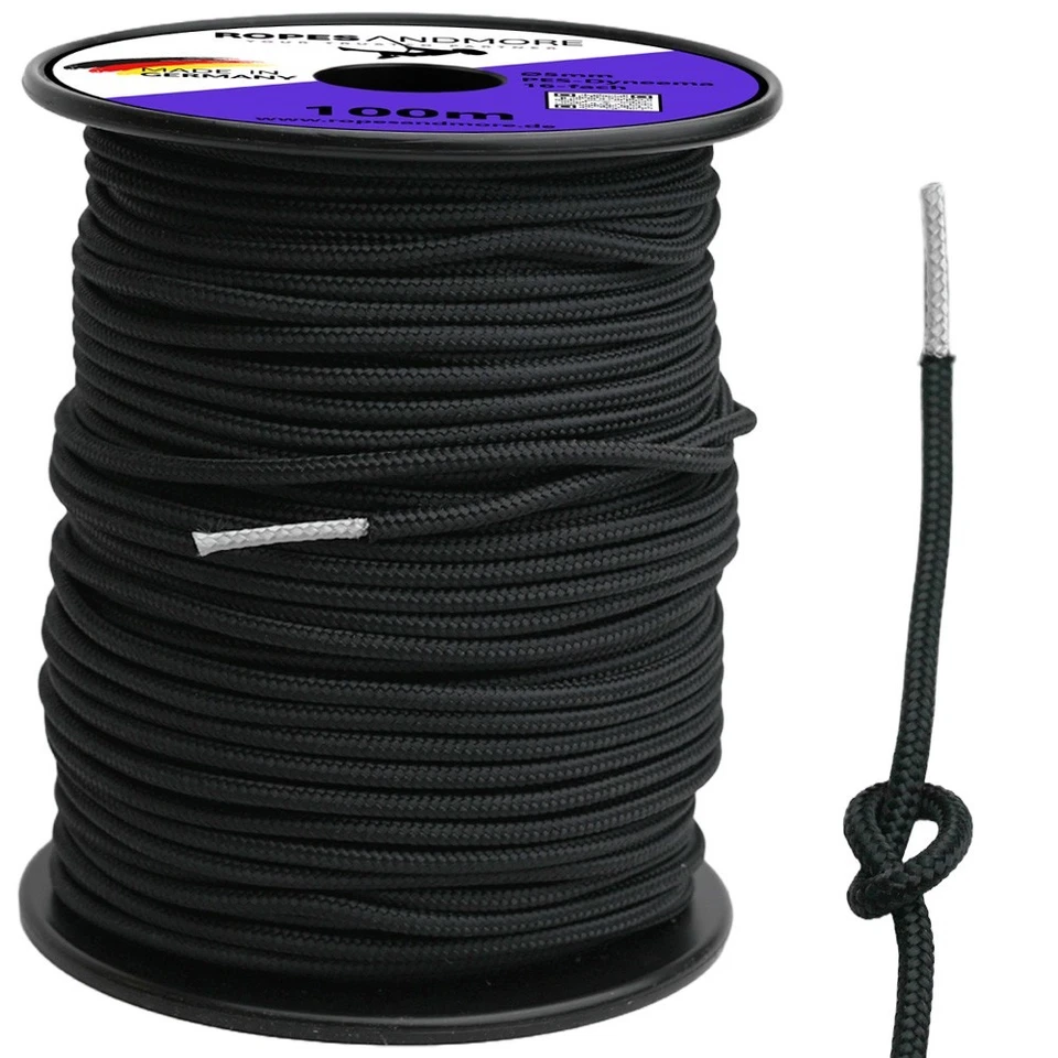 Seil Dyneema®-Kern 5mm mit PES Polyestermantel Dyneemaseil 10m - 100m Made in DE - Bild 1 von 2