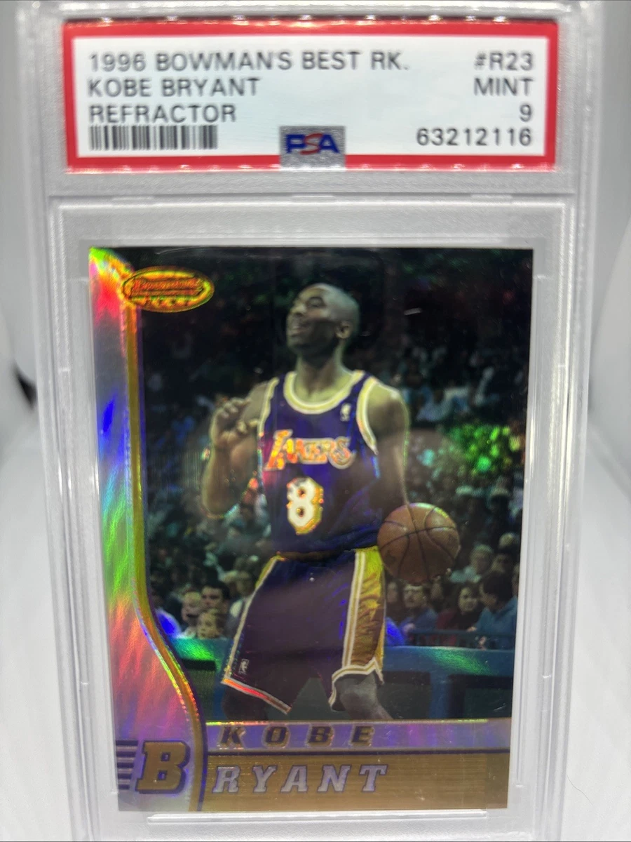 Bowman Kobe Bryant 9 Graded Basketball Sports Trading Cards