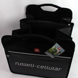 Organizador de maletero plegable iglú aislado refrigerador almacenamiento de carga negro coche SUV camión - Imagen 1 de 12