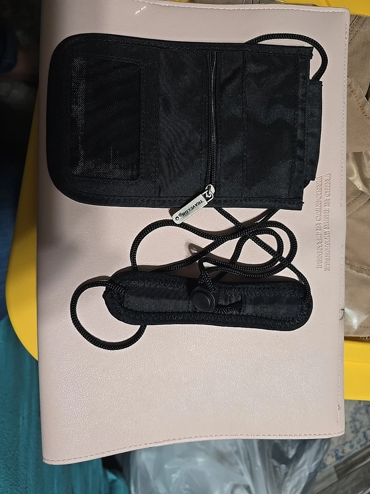 Travelon RFID Blocking Deluxe Boarding Pouch, Black, One Size - Image 1 of 4