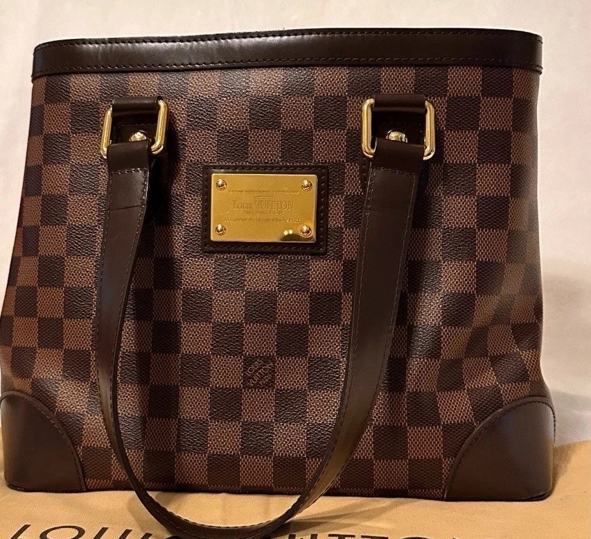 Louis Vuitton Damier Level Lona Hampstead PM (Auténtico Pre-Amado) Foto 1 de 4