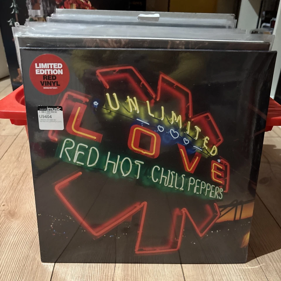 RED HOT CHILI PEPPERS - Unlimited Love -  Limited RED VINYL 2LP neu - Bild 1 von 1