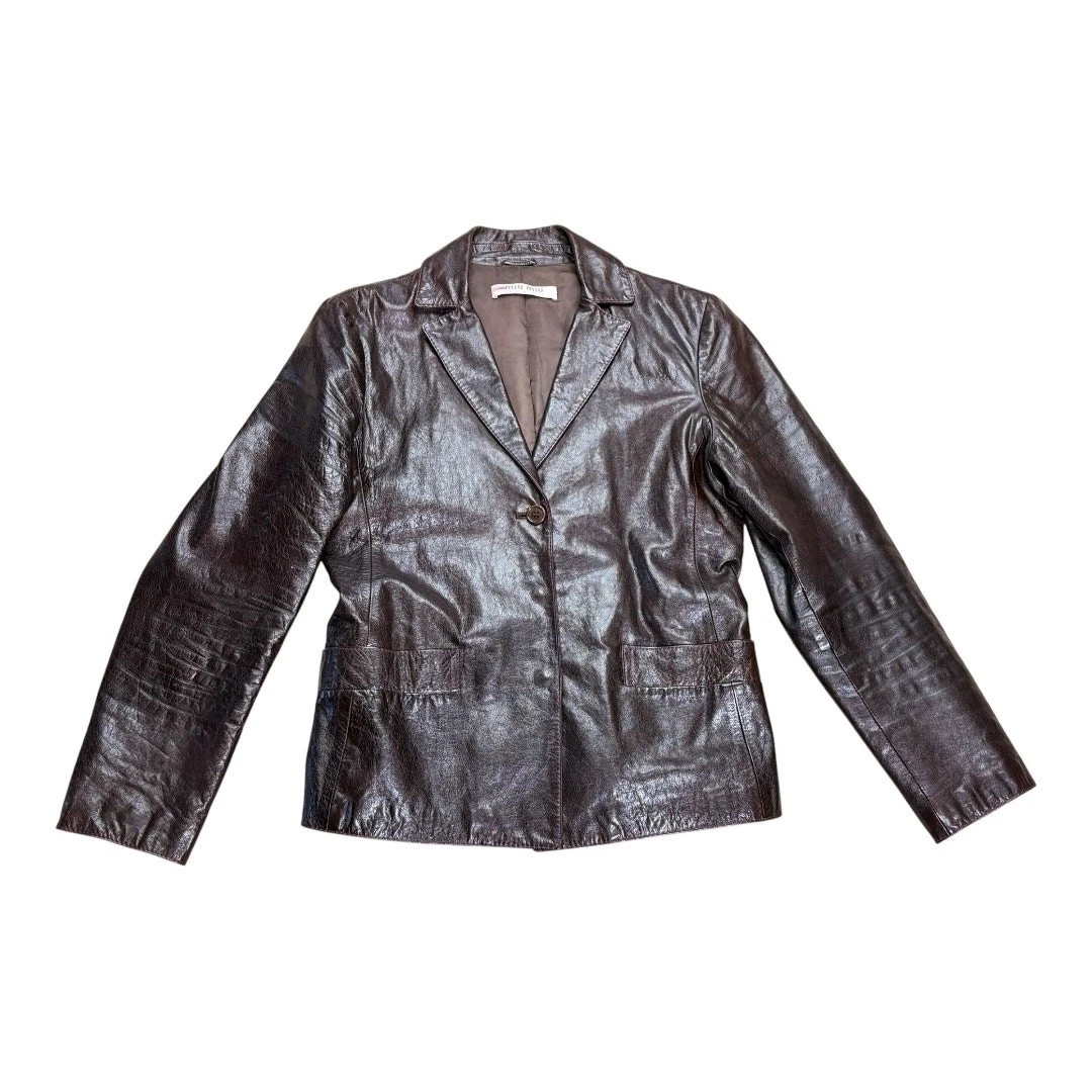 Miu Miu Coats, Jackets & Vests Leather Outer Shell for Women
