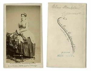 CDV Photo – Célina Montaland – Actress & Singer – L. Crémière, Paris c.1864 - Picture 1 of 8