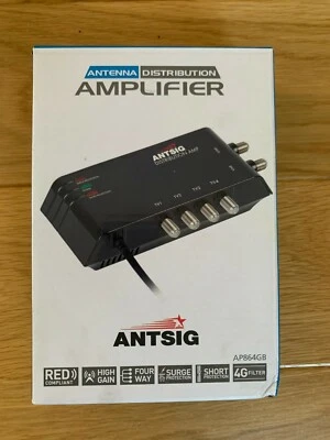 Antenna 4 way amplifier  - NEW - Image 1 of 2