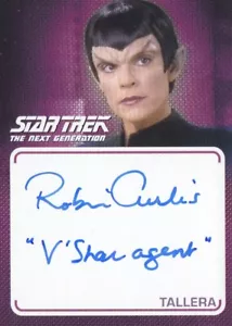 ARCHIVOS E INSCRIPCIONES STAR TREK TNG - TARJETA DE AUTÓGRAFO A31 ROBIN CURTIS INS - Imagen 1 de 1