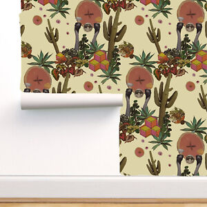 Ostriches Wallpaper ,Peel and Stick,Removable Wallpaper