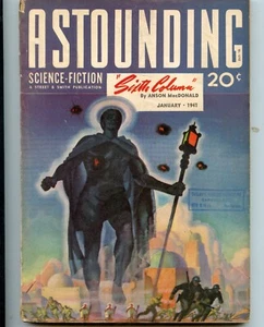Astounding Science Fiction (Street and Smith) Pulp. Vol. 26 #5, Jan. 1941 - Picture 1 of 2