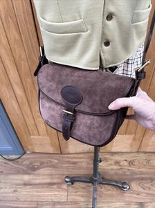 HACKETT Schießpatronentasche Leder Wildleder BRAUN 395€ - Bild 1 von 12