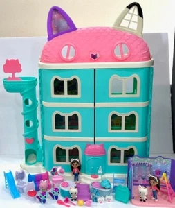 Gabby’s Dollhouse Purrfect Dollhouse with Toy Figures EUC - Picture 1 of 18