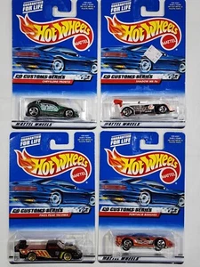 Hot Wheels CD Customs Serie Komplettset mit 4 Autos - Bild 1 von 5