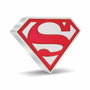 2021 SUPERMAN™ Shield DC Comics 1oz Silver Coin  Present / Gift 