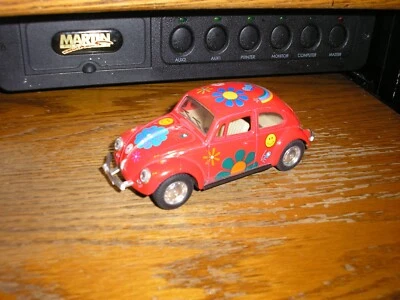 Kinsmart 1/32 Vintage VW Bug Volkswagen Classic Beetle Pull Back Action FOR PART - Image 1 of 4