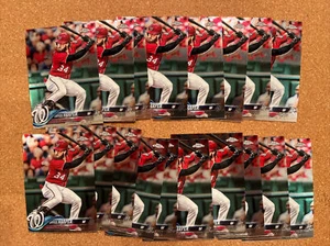 (19) 2018 Bryce Harper Topps Chrome Base Lot #139 Phillies Nm-Mt - Picture 1 of 1