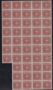 AUSTRIA, 1922-1924 10000 K bonita hoja de 47, MNH - Imagen 1 de 2