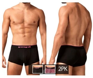 Papi UMPA048 2PK Microflex Brazilian Trunks Color Berry-Texture - Picture 1 of 13