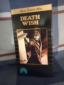 Death Wish VHS Charles Bronson Action Thriller Paramount Collector's Series - Picture 1 of 1